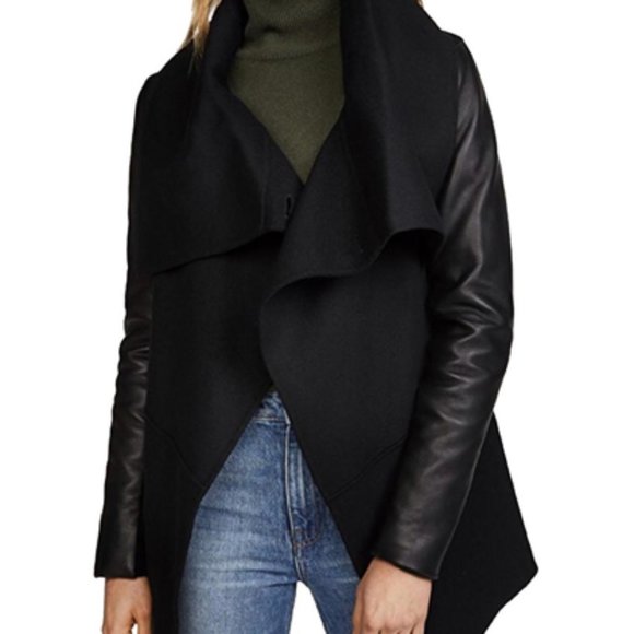 Mackage Jackets & Blazers - Mackage Vane Wool and leather Jacket